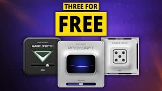 FREE PLUGIN NEWS | Pitch Drift | Magic Switch | Magic Dice