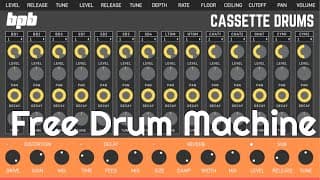 Free Drum Machine - BPB Cassette Drums (No Talking)